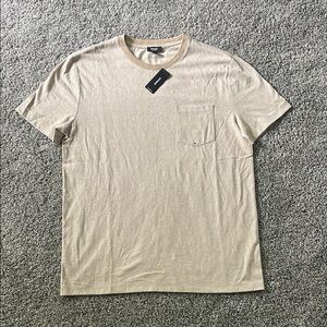 NEW! EXPRESS LINEN BLEND T-SHIRT. SIZE MEDIUM. MEN’S.